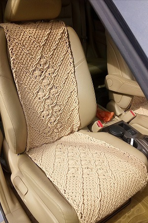 Накидки в бежевый салон авто